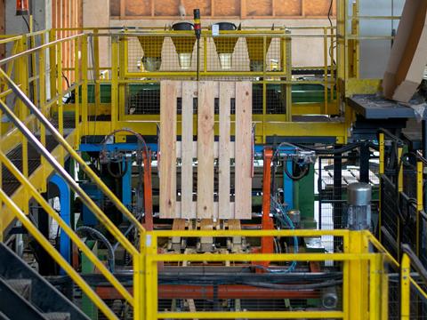 EPAL industriële pallet - Producten